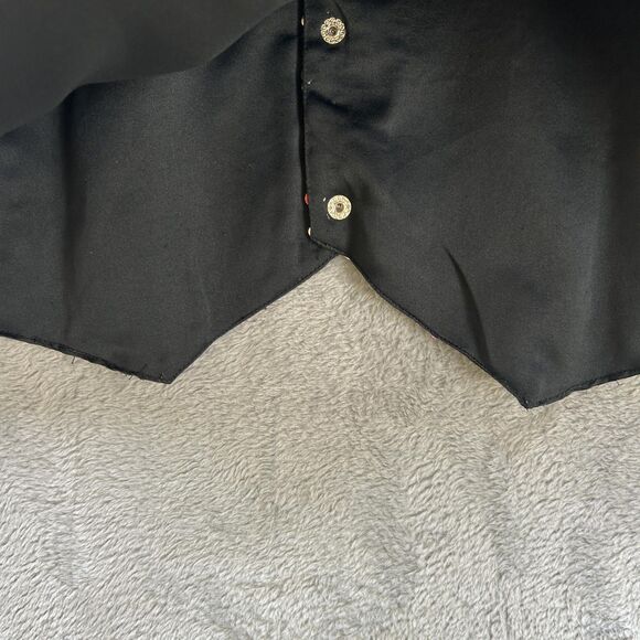 Vintage World Cup Vest Mens XXL Soccer Sequin Bling Red Flag Stars Patriotic 2XL - Picture 10 of 10